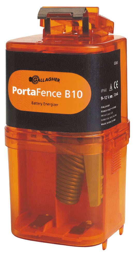 Gallagher B10 PortaFence - Accu schrikdraadapparaat