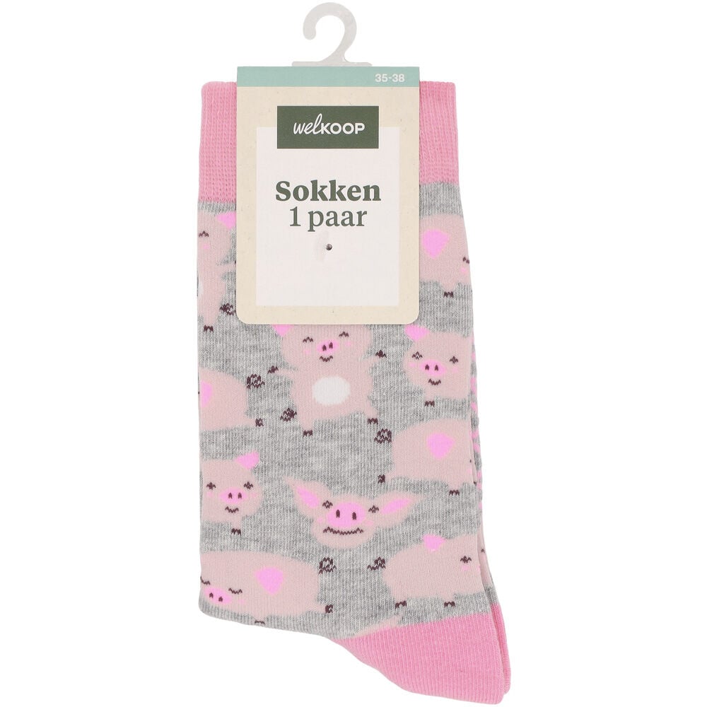 Welkoop Fun Varken - Sokken