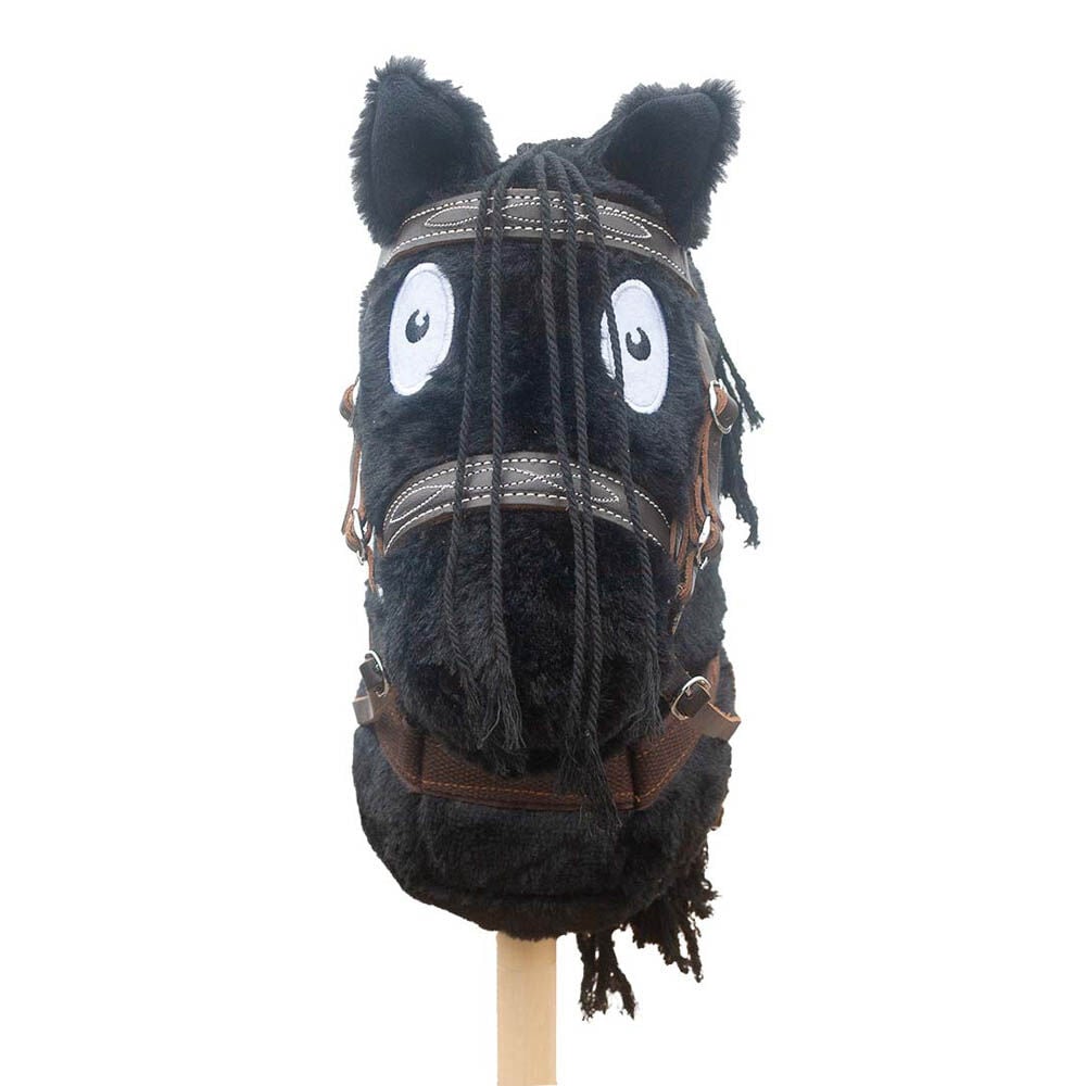 Crafty Ponies Hobby Horse - Stokpaard - Zwart