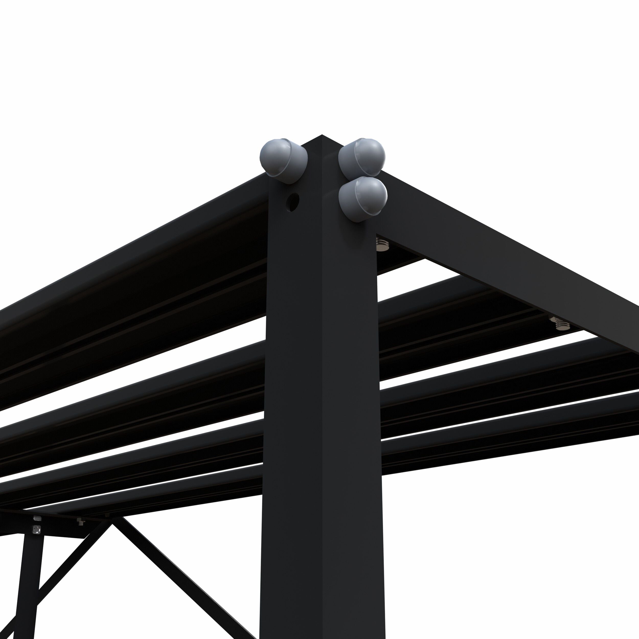 Royal Well - Kweektafel - Zwart - 90x185x45 cm