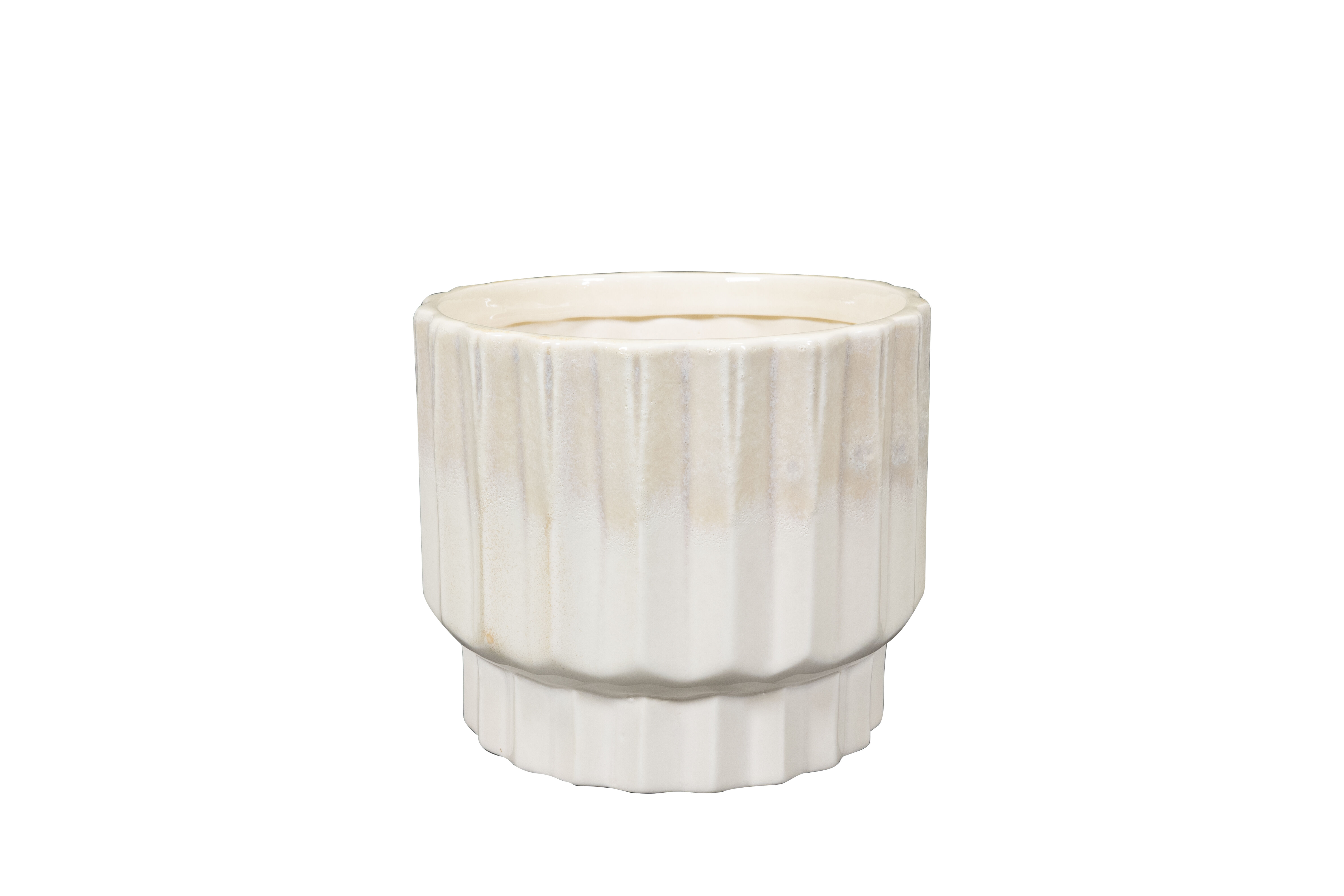 TS Faye - Bloempot - off white - 12 cm