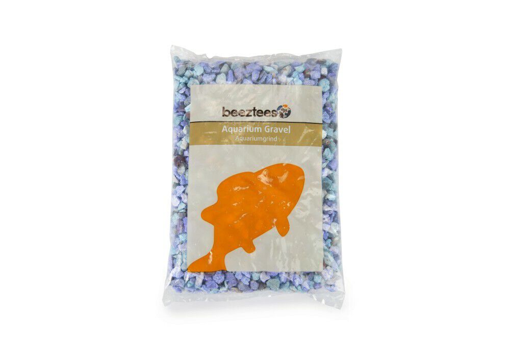 Beeztees Lux Melange - Aquariumgrind - 900 Gram - blauw Beeztees Lux Melange - Aquariumgrind - 900 Gram - blauw