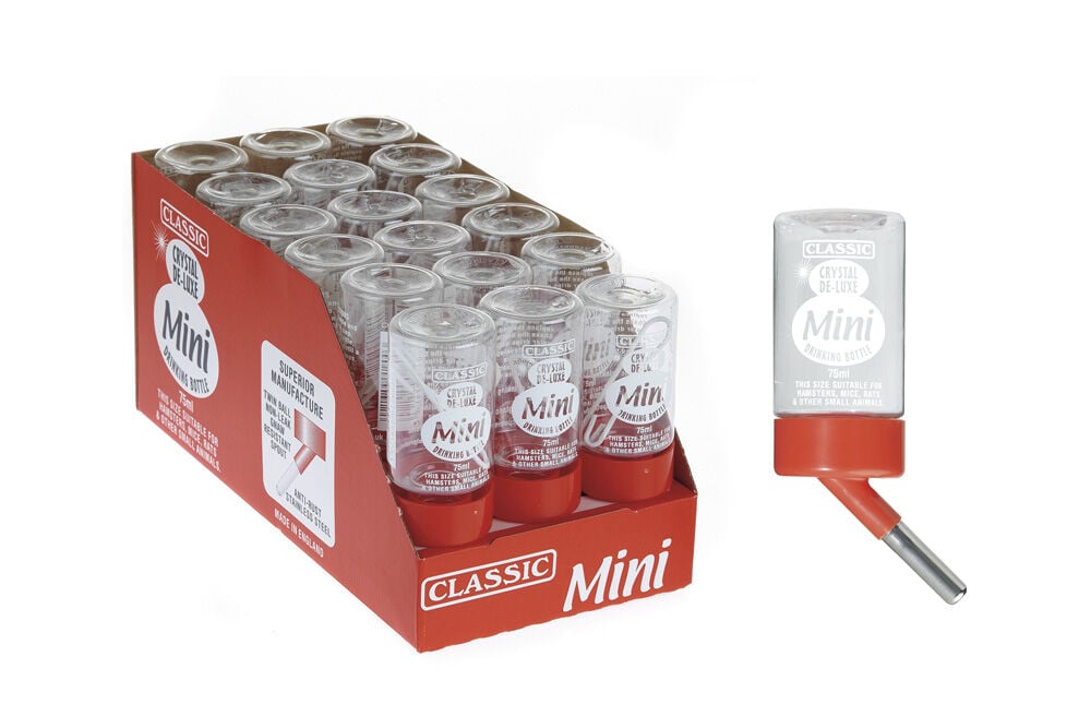Classic drinkfles muis - 75 ml - 12.5x4x7 cm