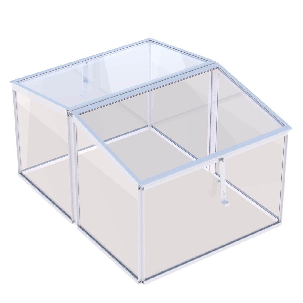 Royal Well Parsley Planter - Broeikas - Wit - 60x80x46 cm - Veiligheidsglas