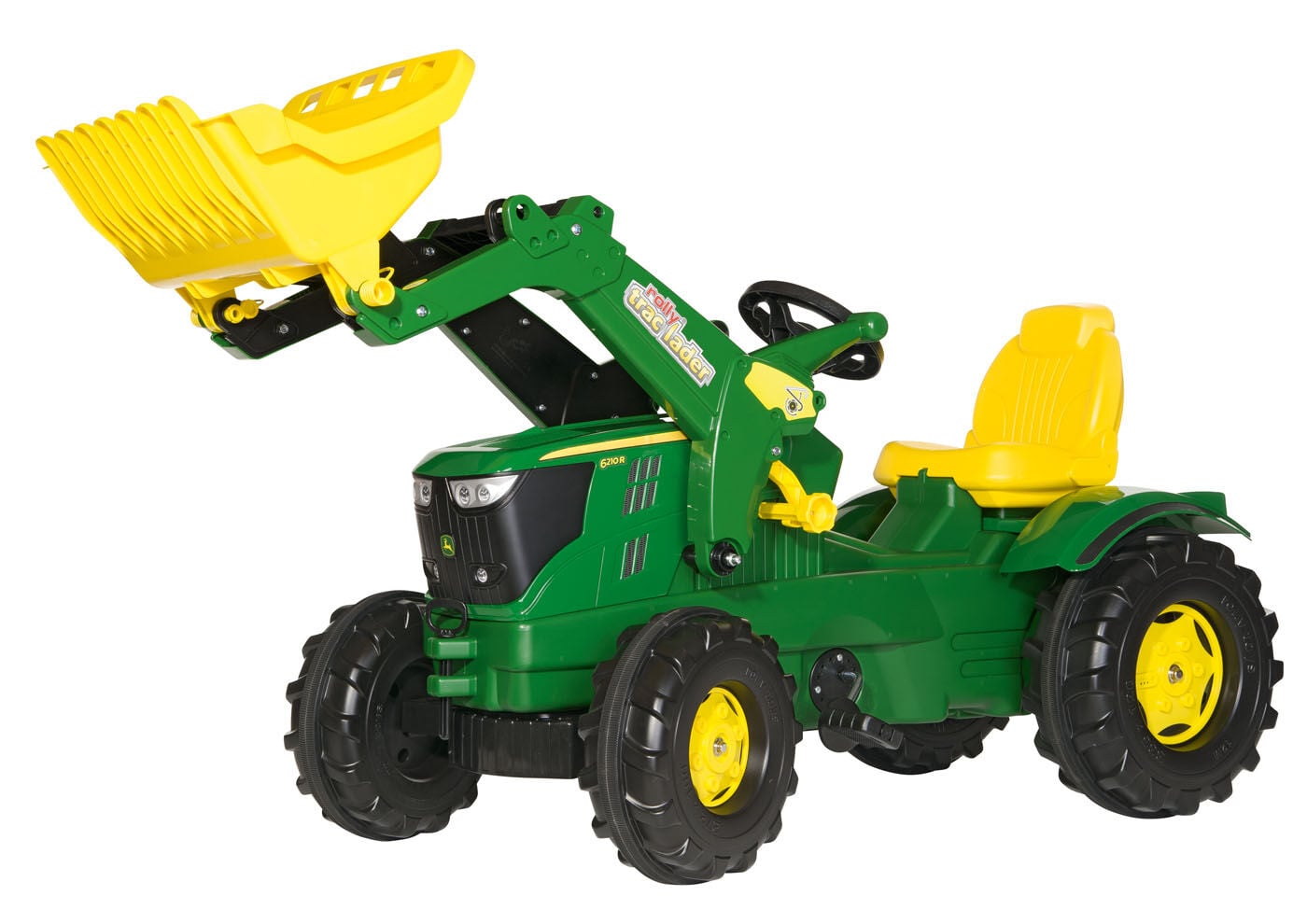 Rolly toys Farmtrac John Deere 6210R, rollyTrac voorlader - Tractoren Rolly toys Farmtrac John Deere 6210R, rollyTrac voorlader - Tractoren