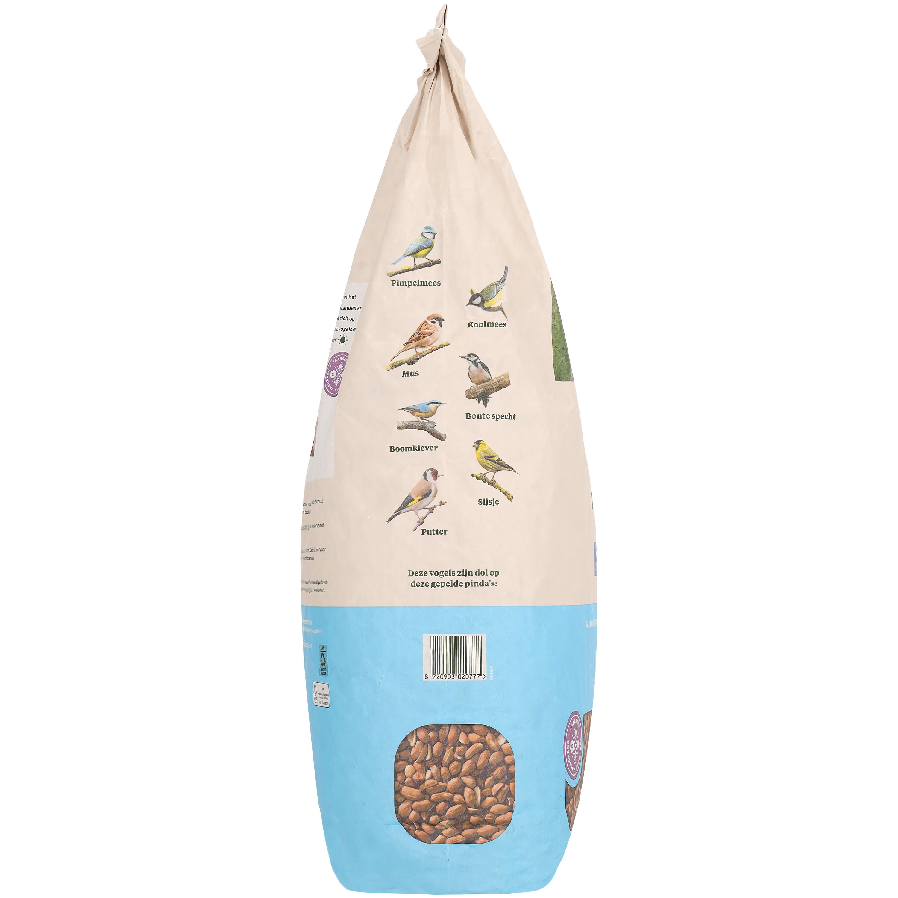 Welkoop Gepelde Pinda's - Tuinvogelvoer - 10 Kilogram - Gepelde pinda