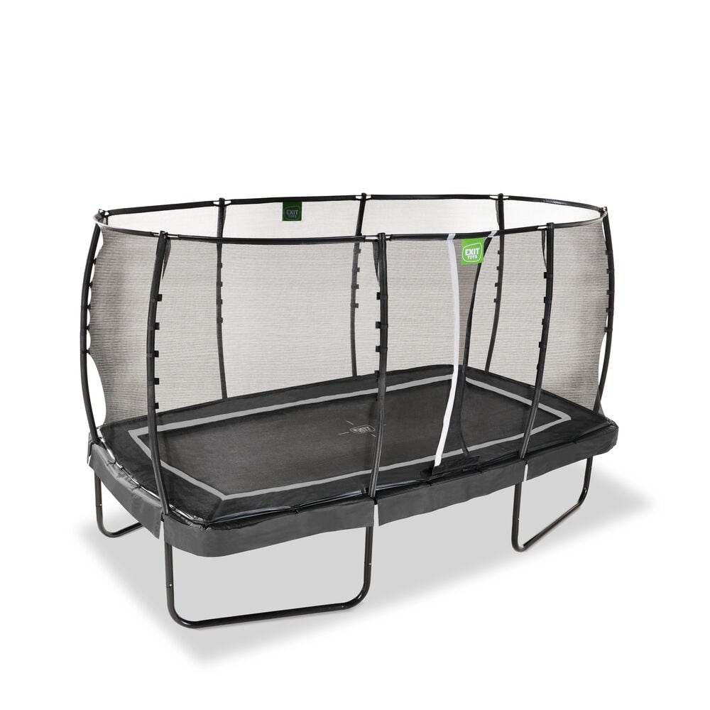 EXIT Allure Premium - Trampoline - Zwart - 244x427 cm