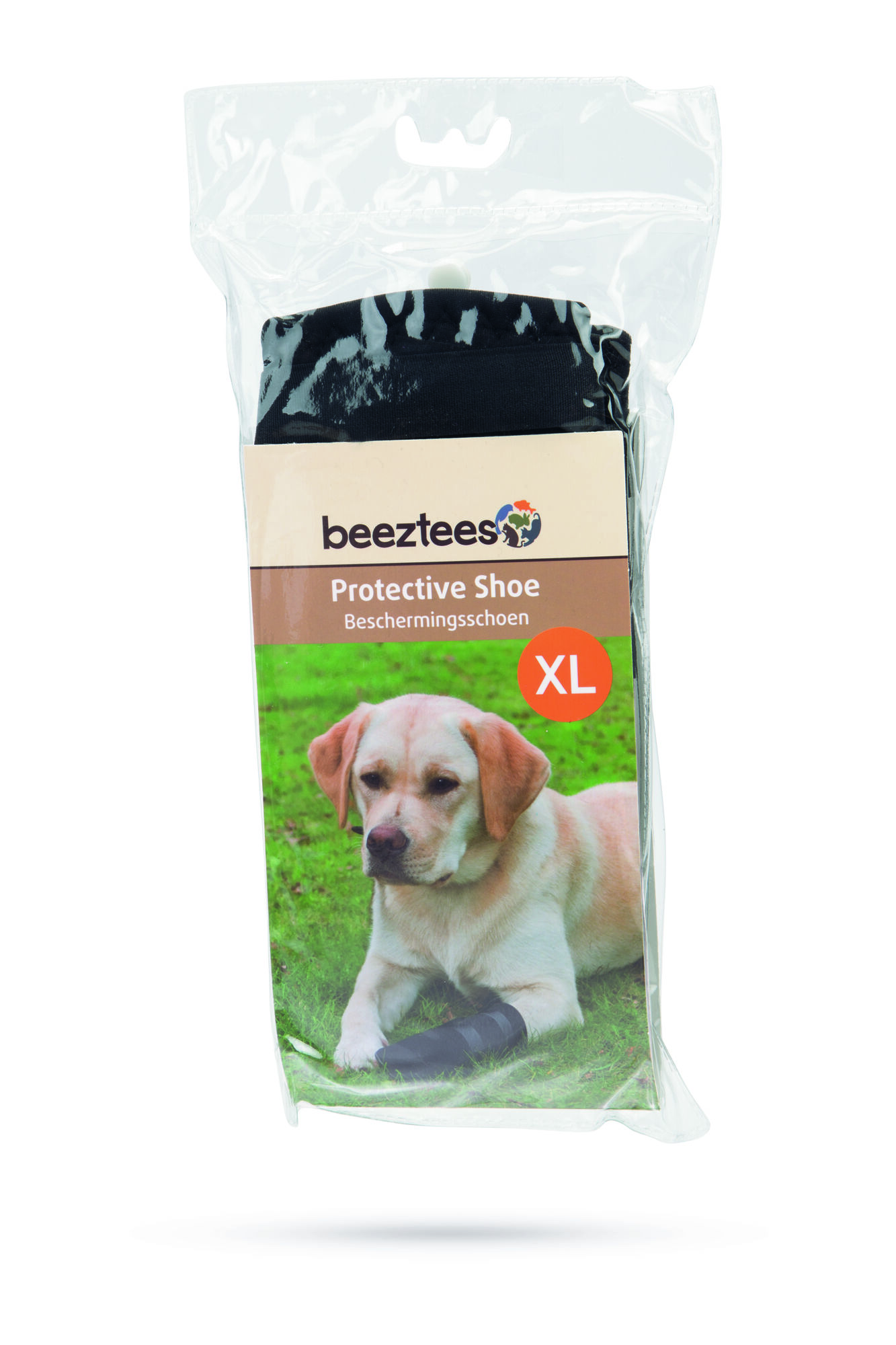 Beeztees - Beschermingsschoen Hond - 2 Stuks - Zwart - XL