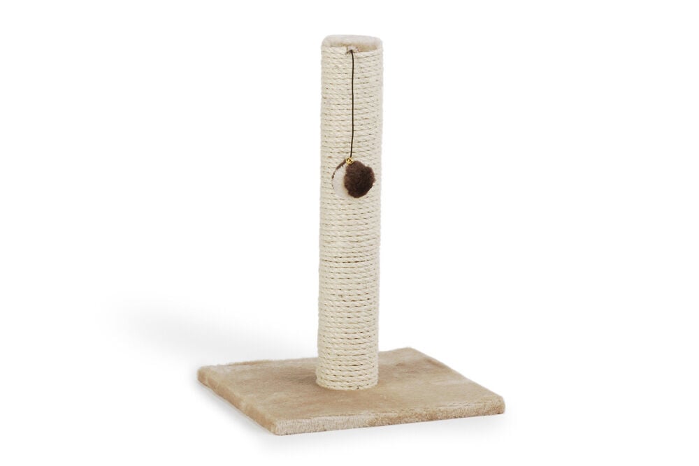 Beeztees Gina Mini - Krabpaal - Beige - 45x30x30 cm Beeztees Gina Mini - Krabpaal - Beige - 45x30x30 cm