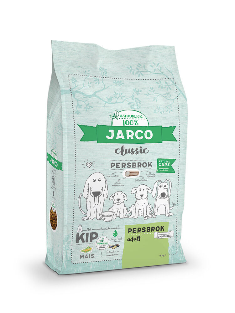 Jarco Dog Classic Adult - Hondenvoer - 15 Kilogram - kip Jarco Dog Classic Adult - Hondenvoer - 15 Kilogram - kip