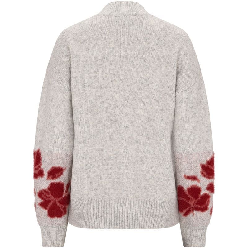 Veleste Fasa - Trui - Grijs - 36