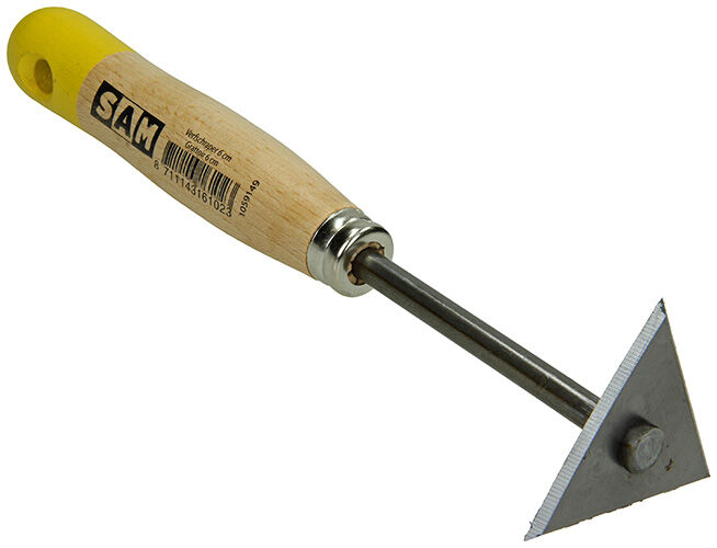 SAM - Verfkrabber Driehoek 6cm - 24x5.2x6 cm - 24.3 cm