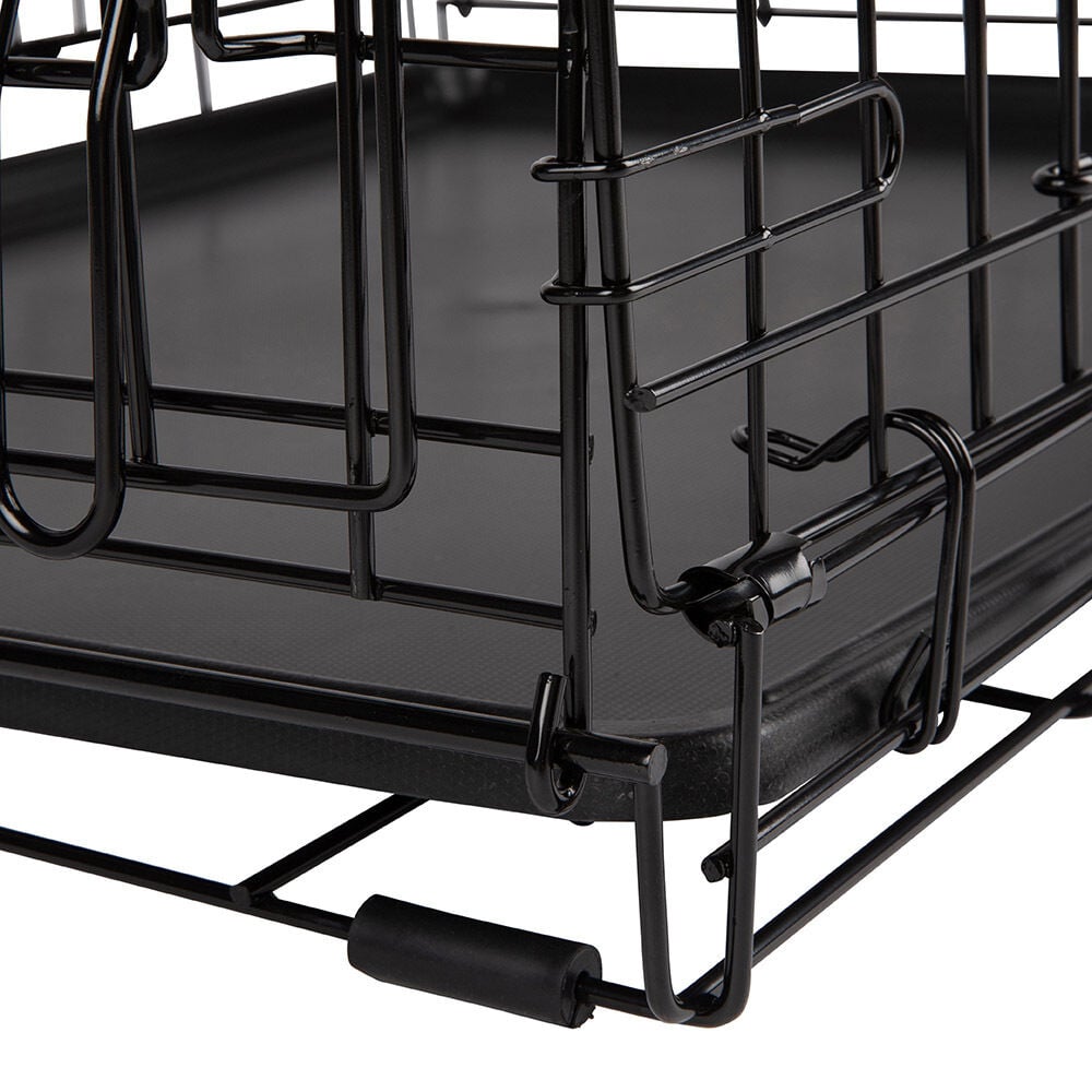 District 70 CRATE - Bench - zwart - 68x62x93 cm - L