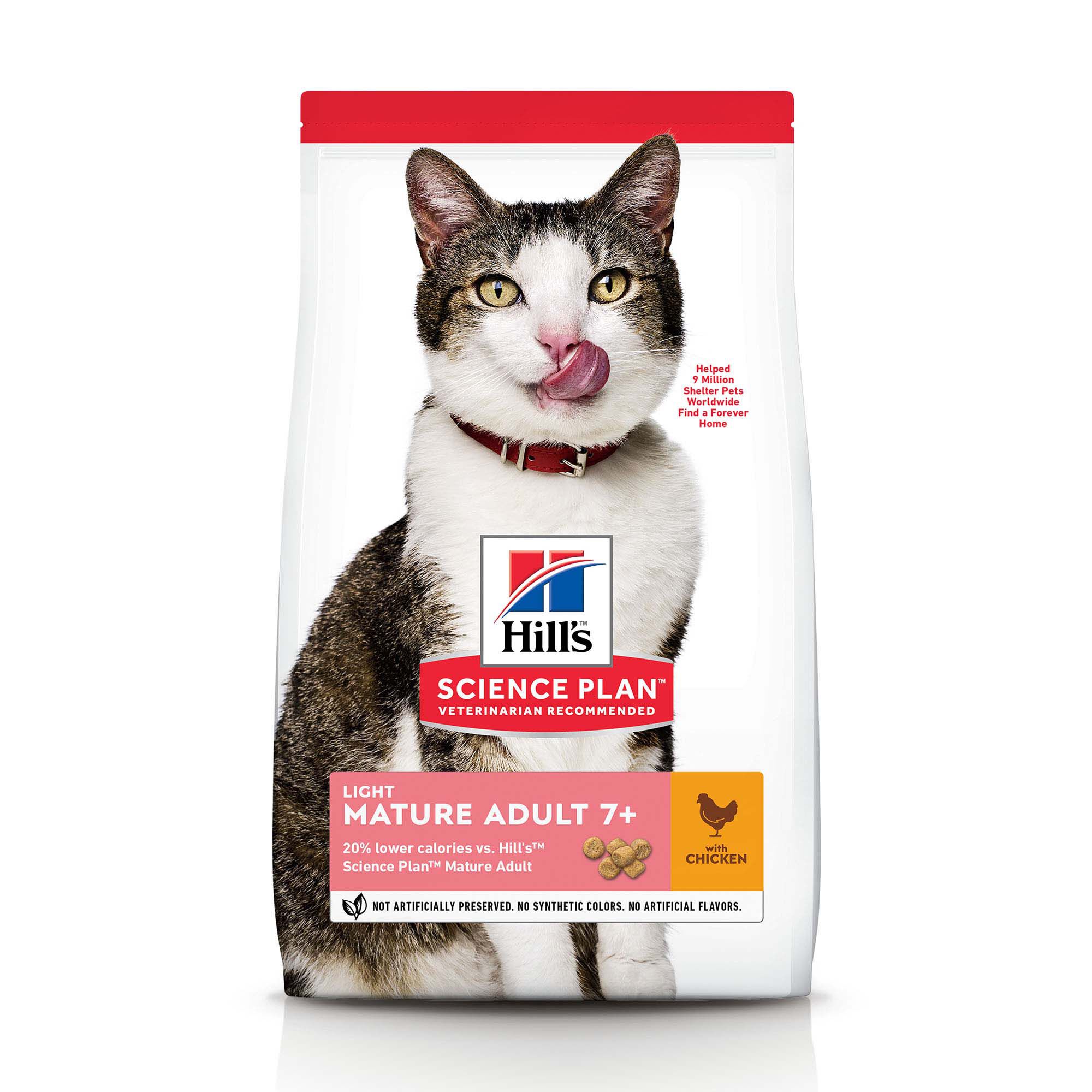 Hill's Science Plan Senior Light - Kattenvoer - 1.5 Kilogram - kip