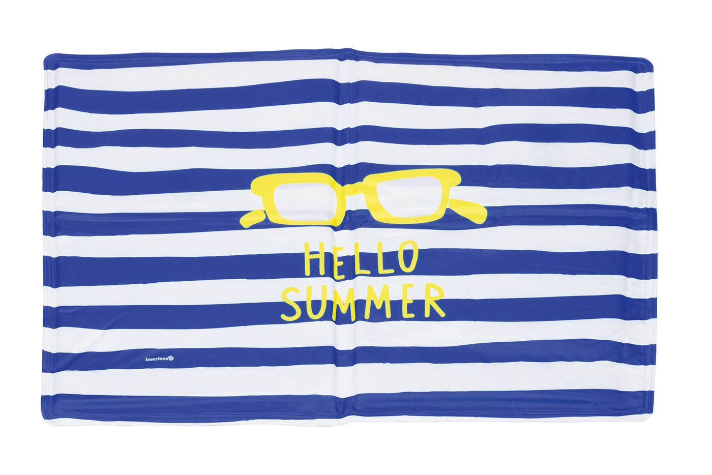 Beeztees Hello - Koelmat hond - Blauw, Wit - L