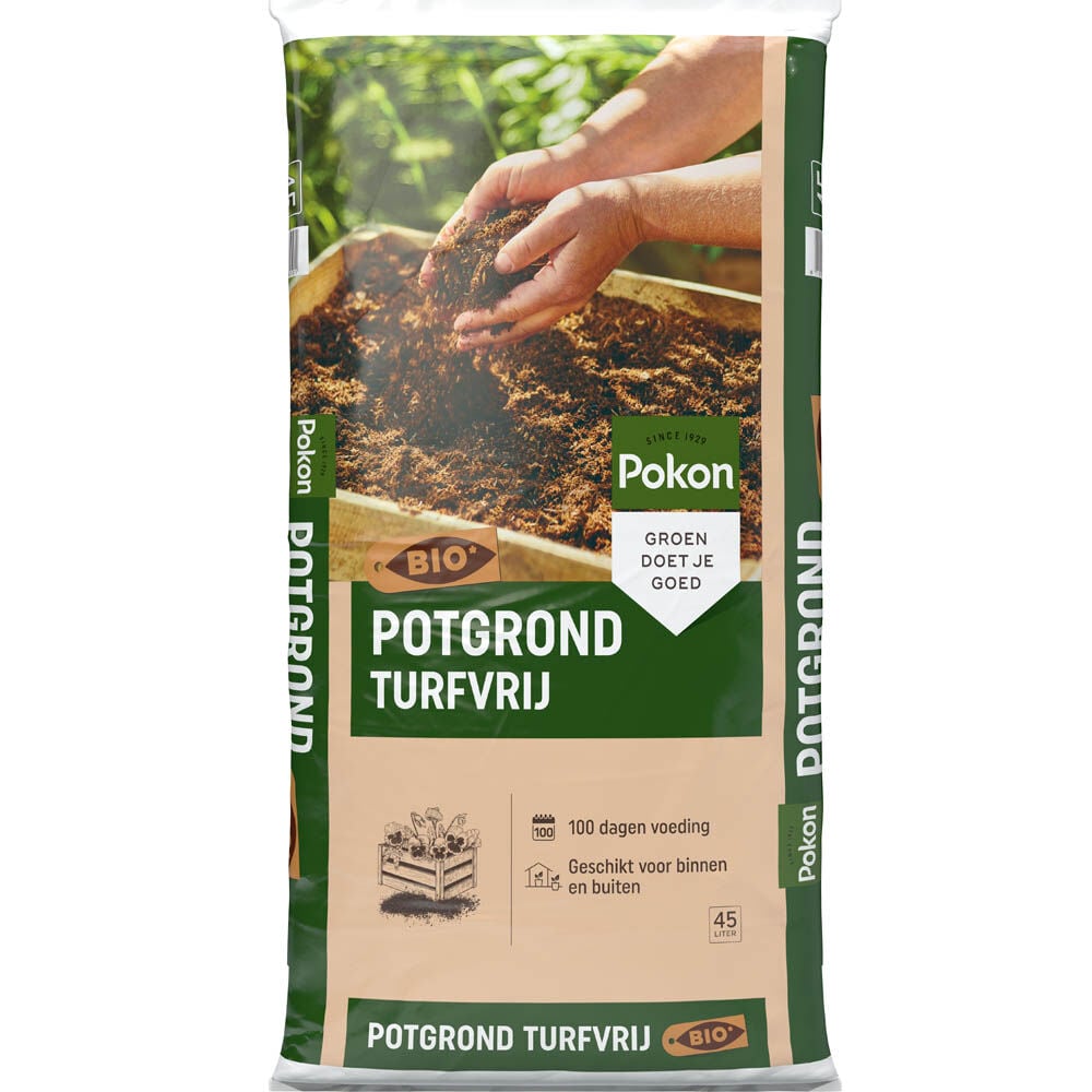 Pokon Turfvrij - Potgrond - 45 Liter