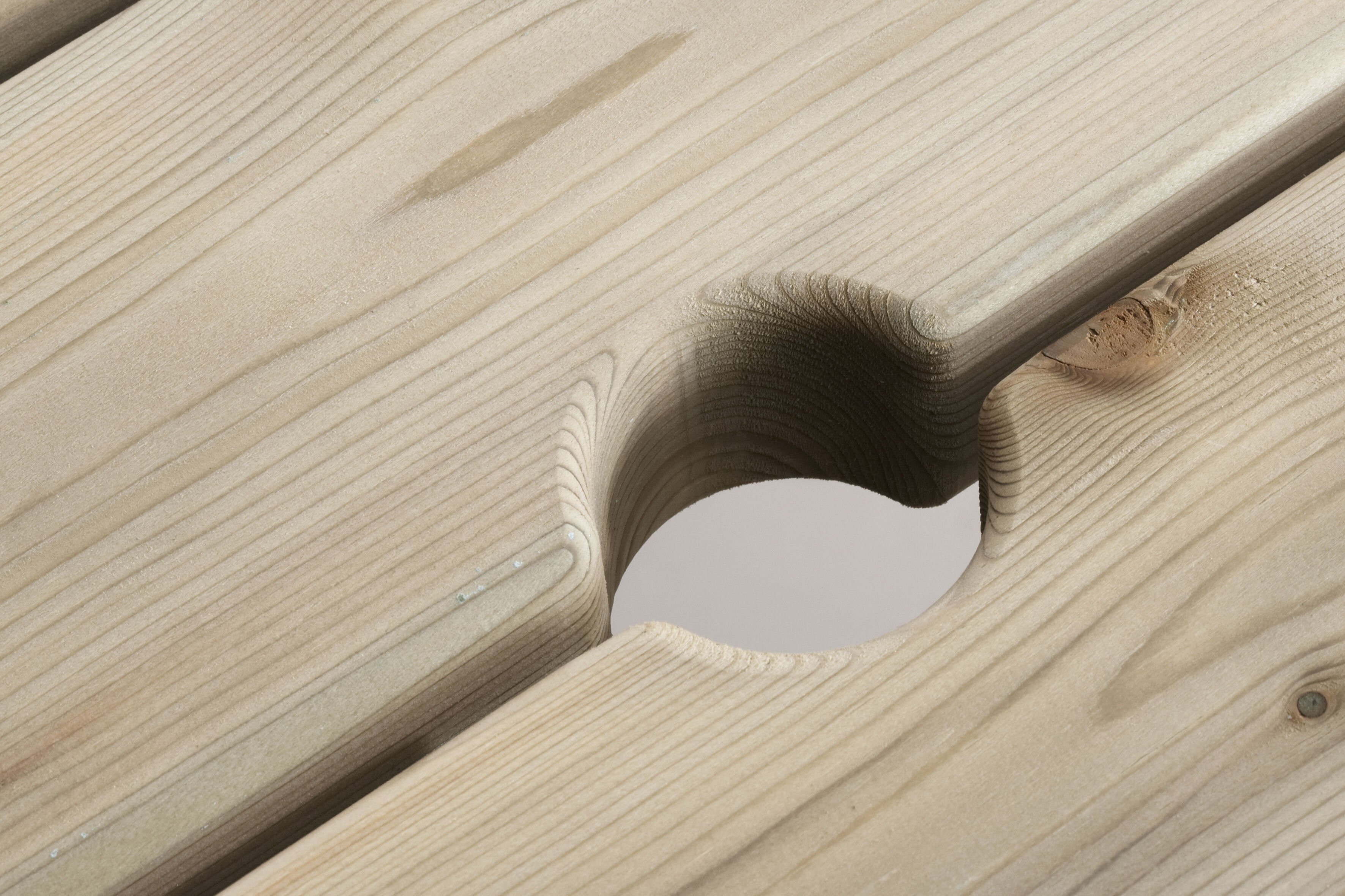 Talen   - Picknicktafel - 76x195x195 cm