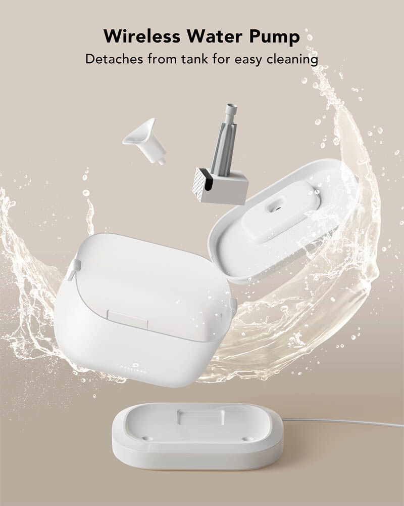 Petlibro - Automatische Drinkfontein Kat - 2.5 l - Wit - 1x23.3x1 cm