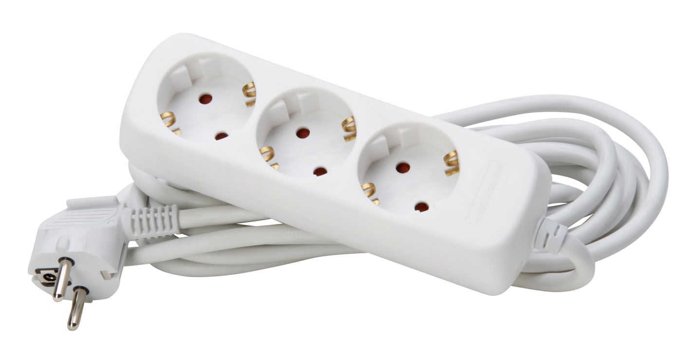 Kopp 3-Voudig 5 meter 3x1.5mm2 - Snoercentrale - 16 - wit - 5 cm Kopp 3-Voudig 5 meter 3x1.5mm2 - Snoercentrale - 16 - wit - 5 cm