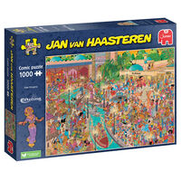 Jumbo Jan van Haasteren Efteling Fata Morgana - Puzzel - 1000 stukjes - Blauw