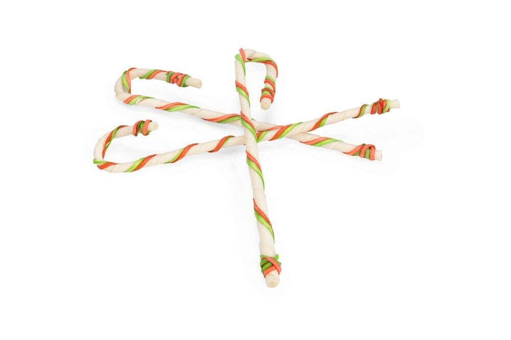 Beeztees Kerststok Munchy - Hondensnack - 16 Stuks