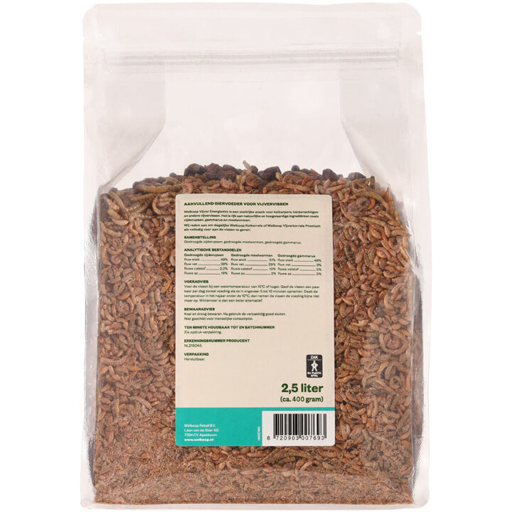 Welkoop Energiemix - Vijvervissenvoer - 2.5 Liter