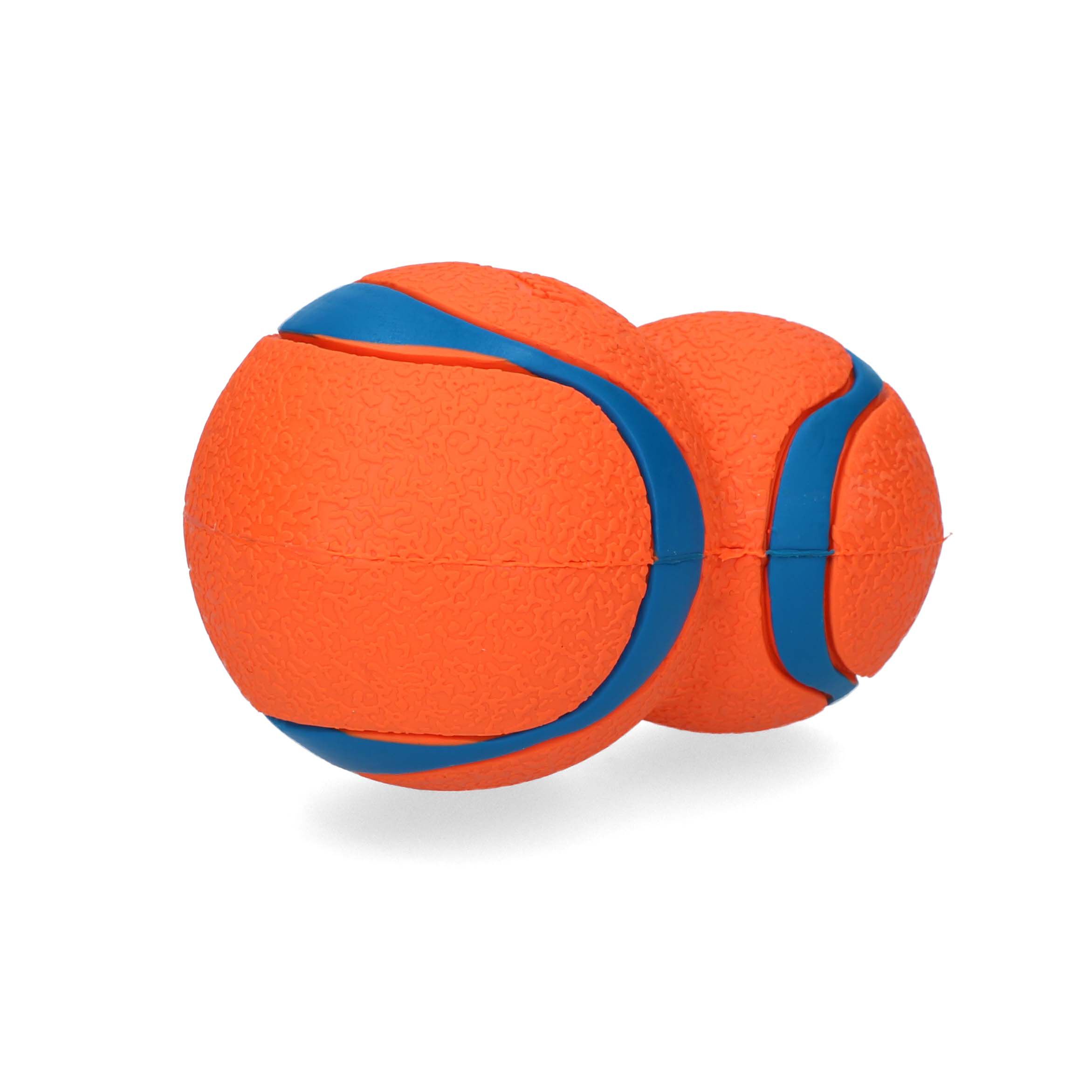 Chuckit Breathe Right Fetch ball - Hondenspeelgoed - Oranje / Blauw - 15.6x9.5x8 cm - Large