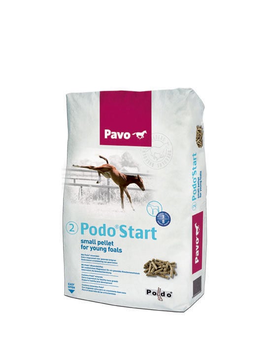 Pavo Podo Start - Fokkerij - Paardenvoer - 20 Kilogram - Zak