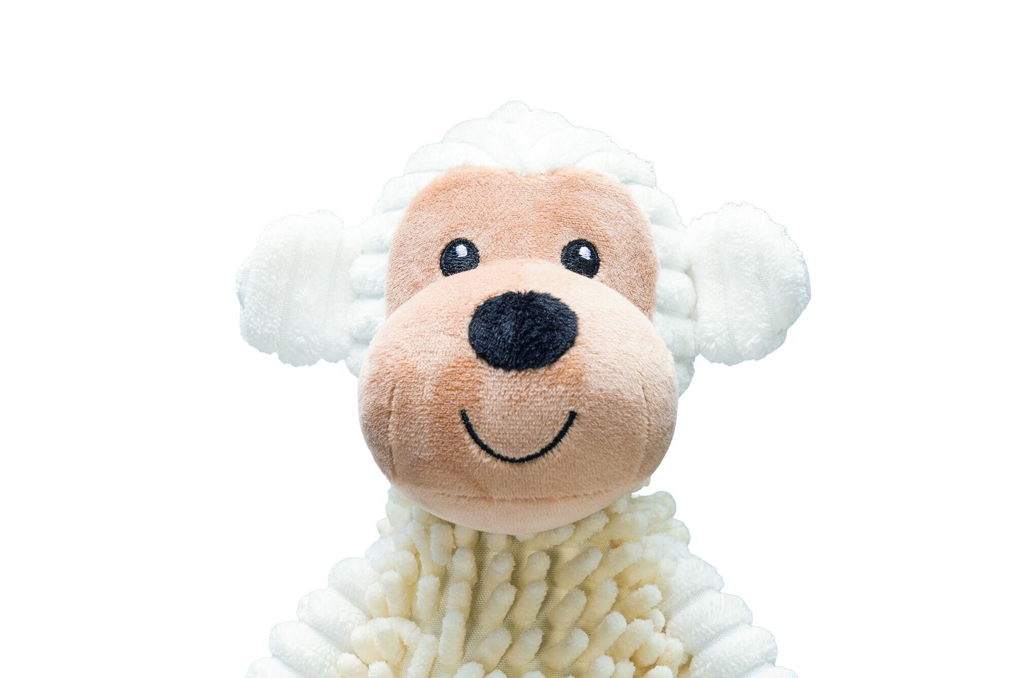 Beeztees Eco Aap Jeppe - Knuffel - Hondenspeelgoed - beige