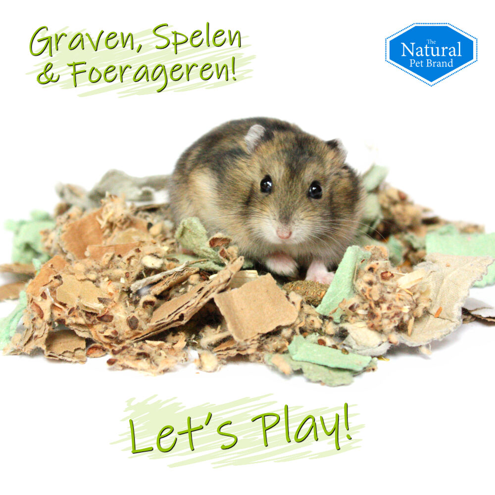 The Natural Pet Brand Cotton N Card - Bodembedekking - 100 Liter