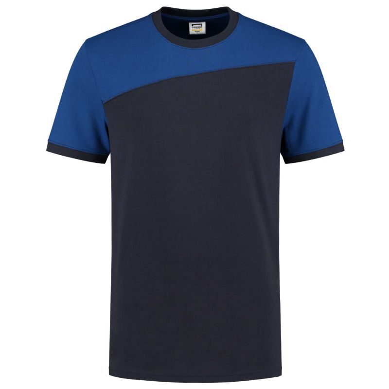 Tricorp Bicolor 102006 - T-shirt - Donkerblauw /Kobalt - 3XL Tricorp Bicolor 102006 - T-shirt - Donkerblauw /Kobalt - 3XL