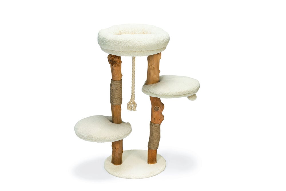 Designed by Lotte Vanja - Krabpaal - Creme - 88.5x40x42 cm