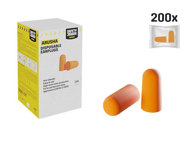 Safety Jogger Arusha SW94 - Oordoppen - 200 stuks Safety Jogger Arusha SW94 - Oordoppen - 200 stuks