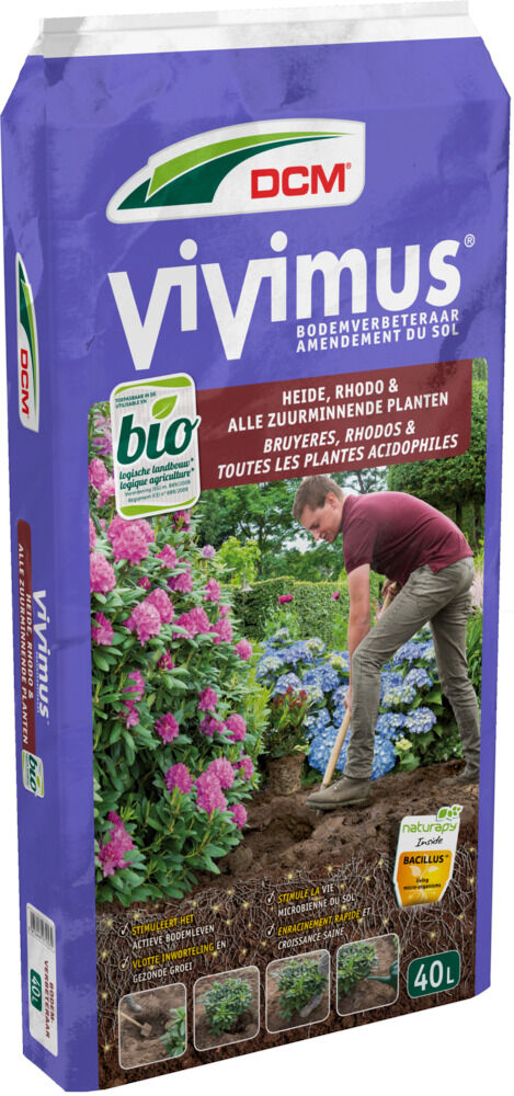 DCM Vivimus Heide Rhodo - Bodemverbeteraar - 40 Liter