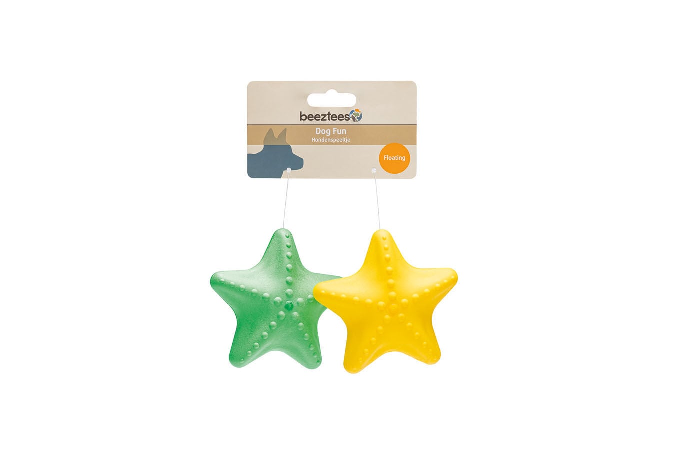 Beeztees Zeester - Waterspeelgoed Hond - assorti - 5x10x10 cm
