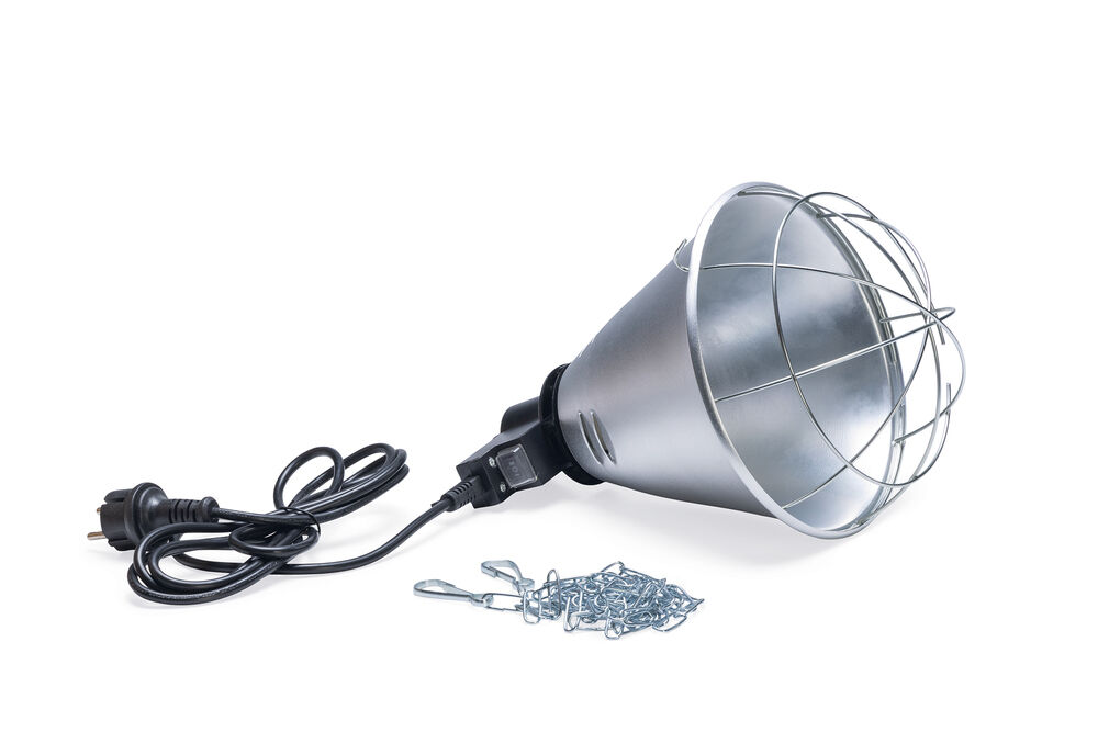 Olba - Armatuur inclusief kabel - Zilver - 32x21x21 cm