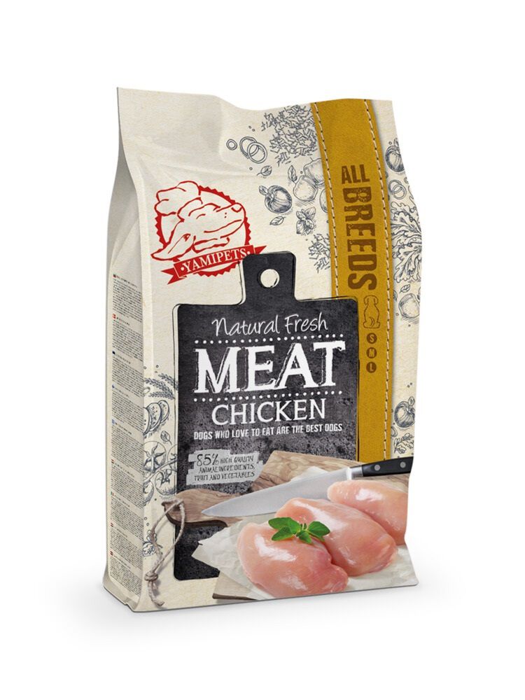 Natural Fresh Meat Adult - Hondenvoer - 12 Kilogram - kip Natural Fresh Meat Adult - Hondenvoer - 12 Kilogram - kip
