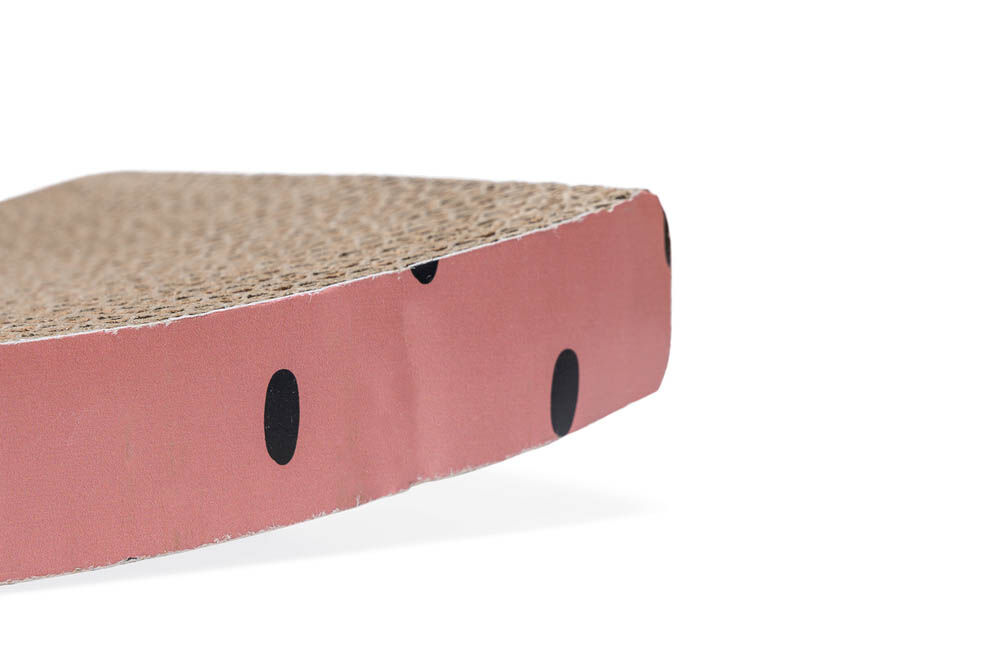Beeztees Dots - Krabplank - Roze - 1x46.5x1 cm