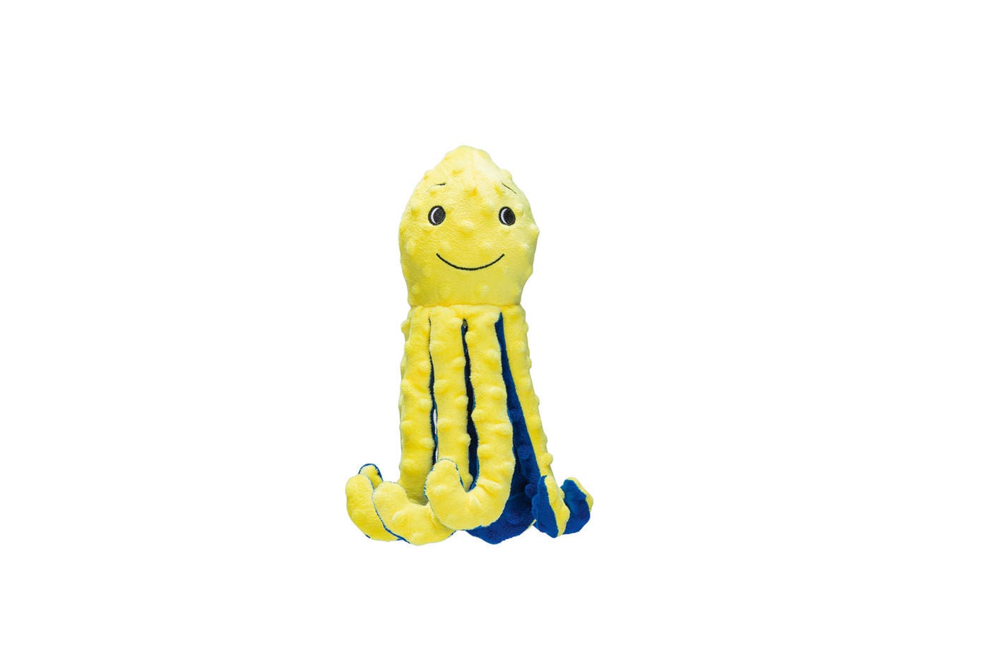 Beeztees Octopus Amy - Knuffel - Hondenspeeltje - Geel - 7.5x8.5x25 cm Beeztees Octopus Amy - Knuffel - Hondenspeeltje - Geel - 7.5x8.5x25 cm