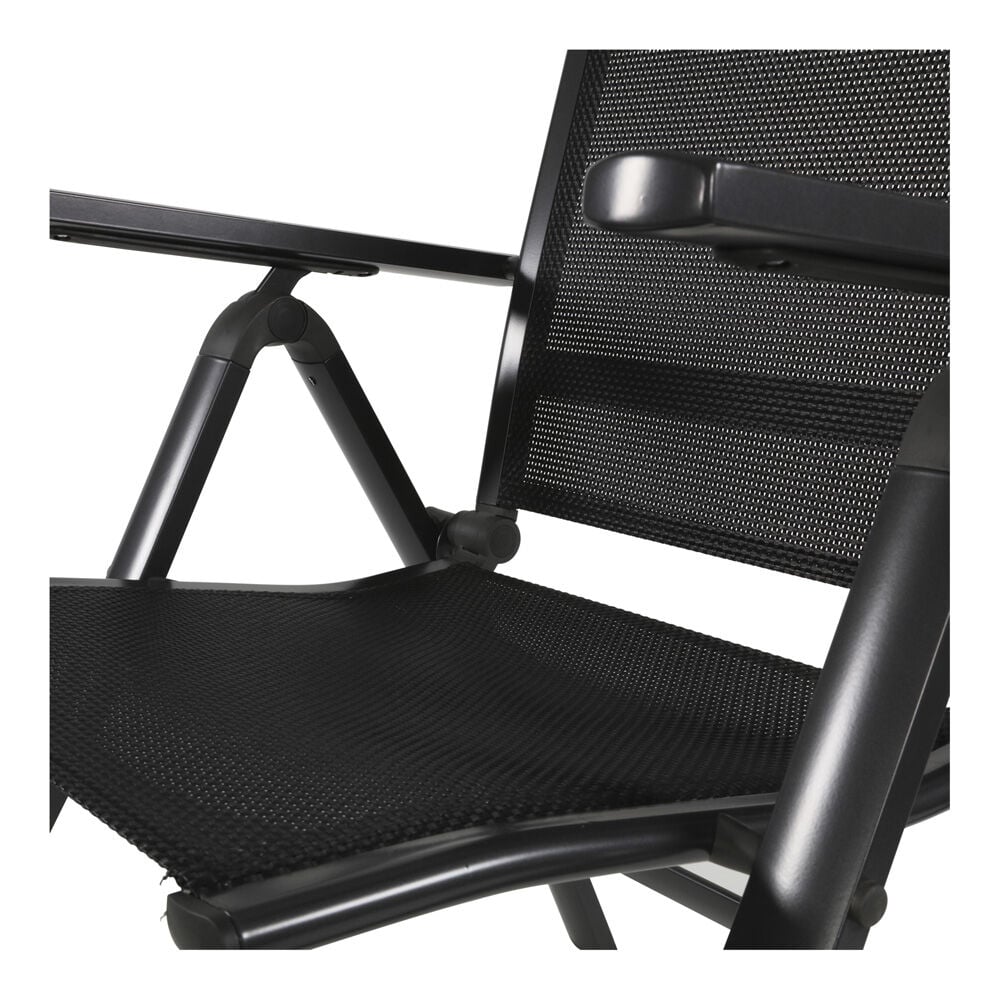 Lesli Living Carino - Tuinstoel - Antraciet - 6x4x2 cm