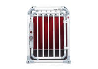 4Pets Pro 2 -  Autobench Hond - chroom - 66x54.5x83.5 cm - M