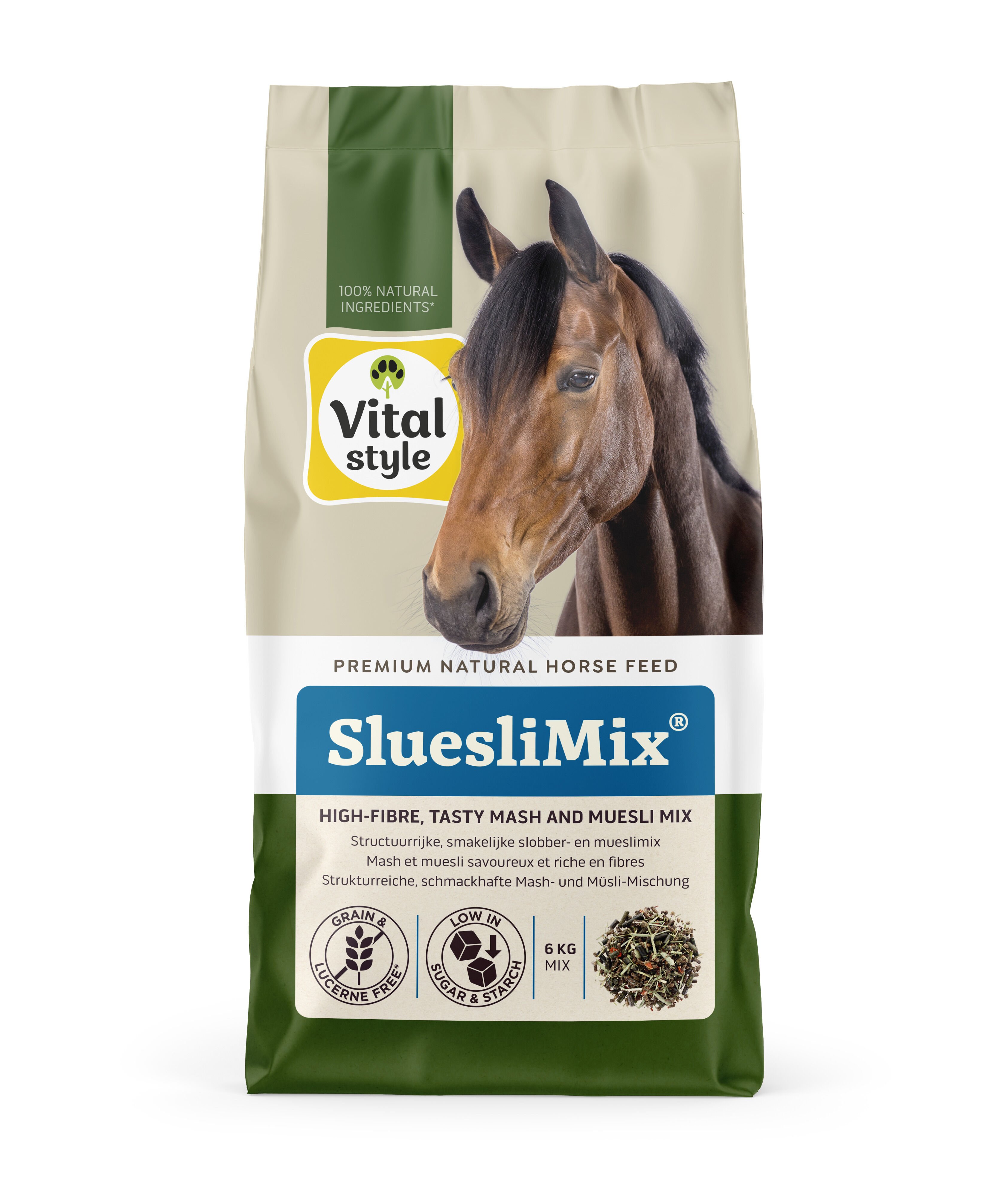 Vitalstyle SluesliMix - Paardenvoer Vitalstyle SluesliMix - Paardenvoer