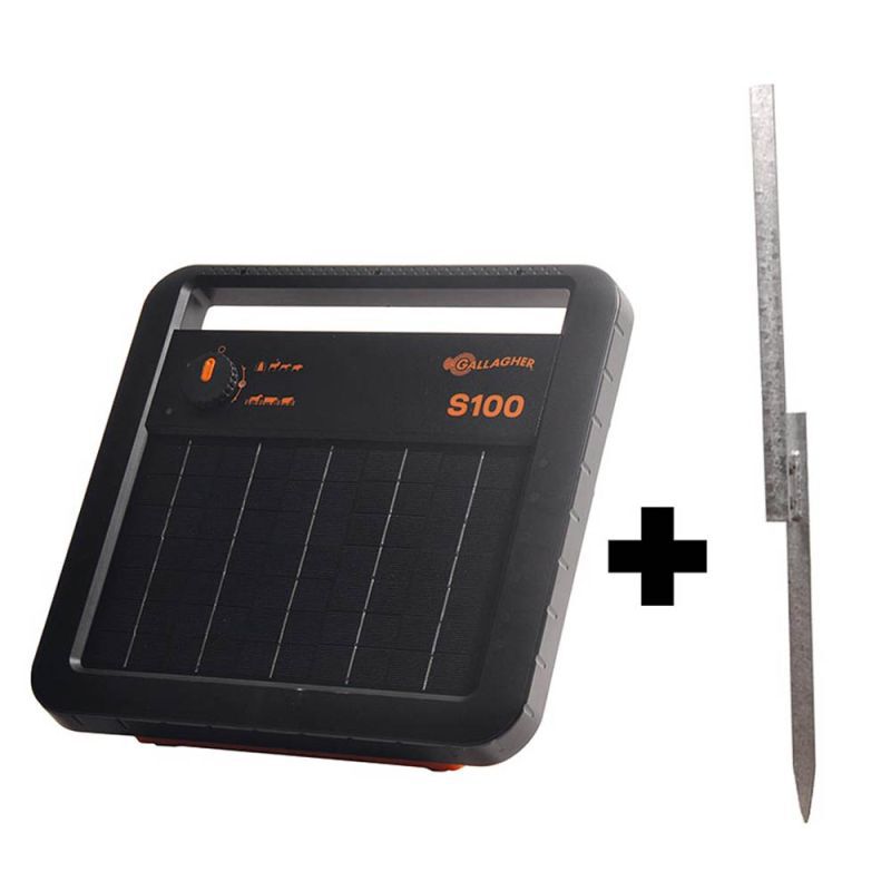 Gallagher Solar S100 met gratis Stander - Schrikdraadapparaten