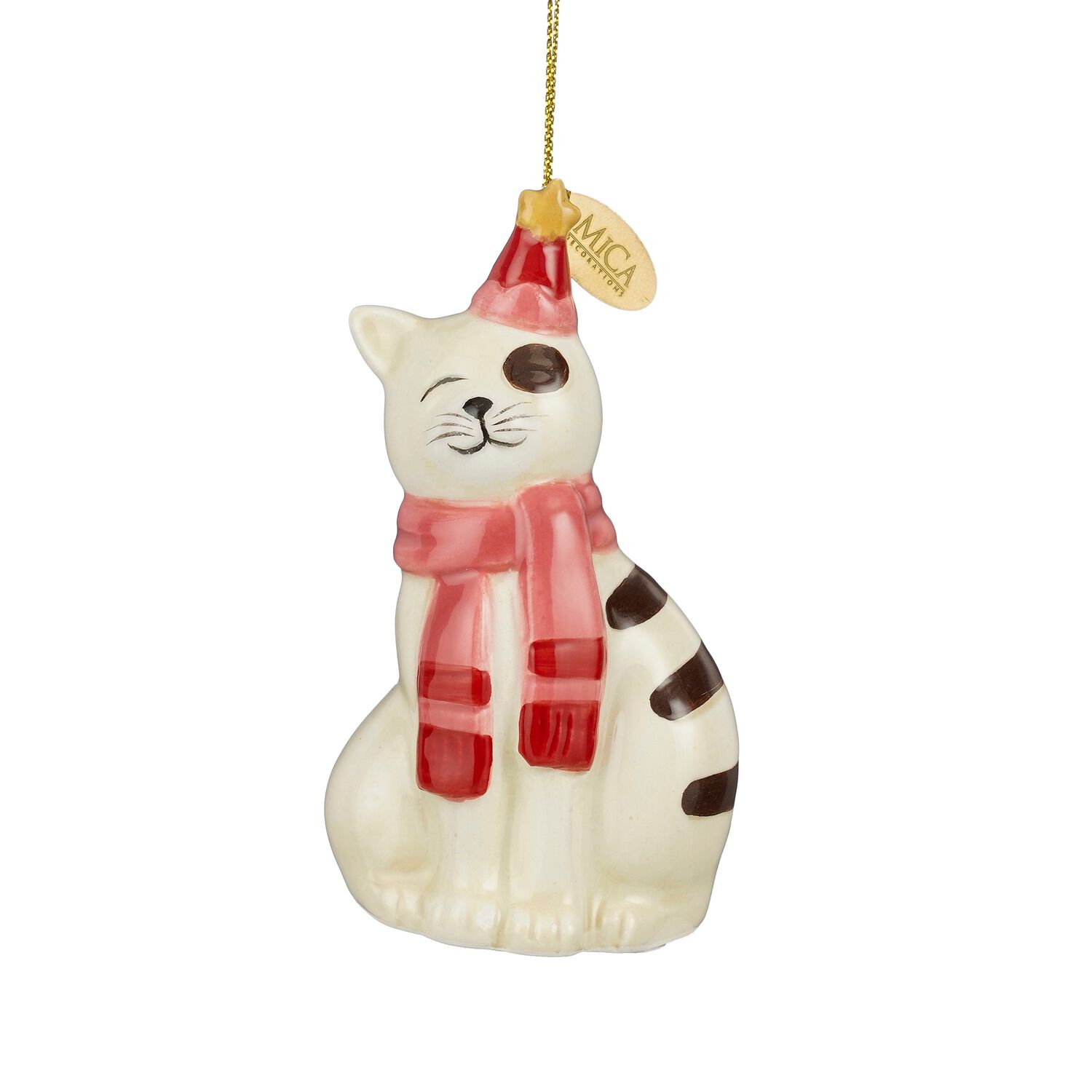 Mica Decorations Kat - Kersthanger