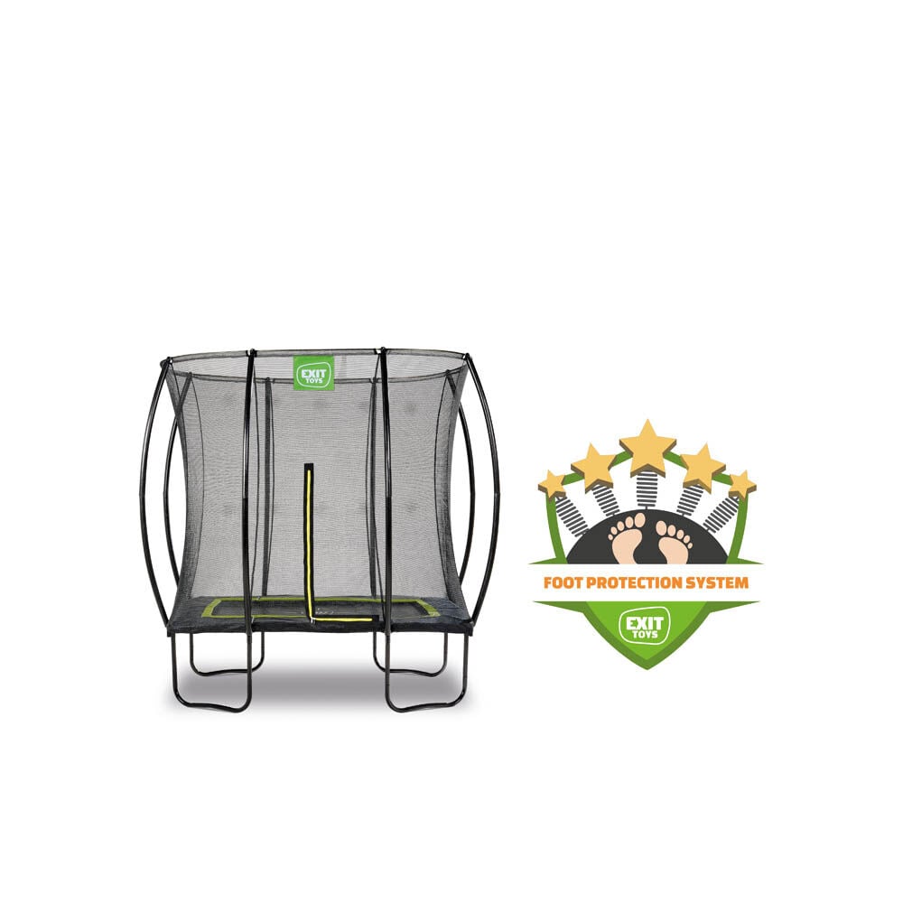 Exit Silhouette - Trampoline - Zwart - 153x214 cm