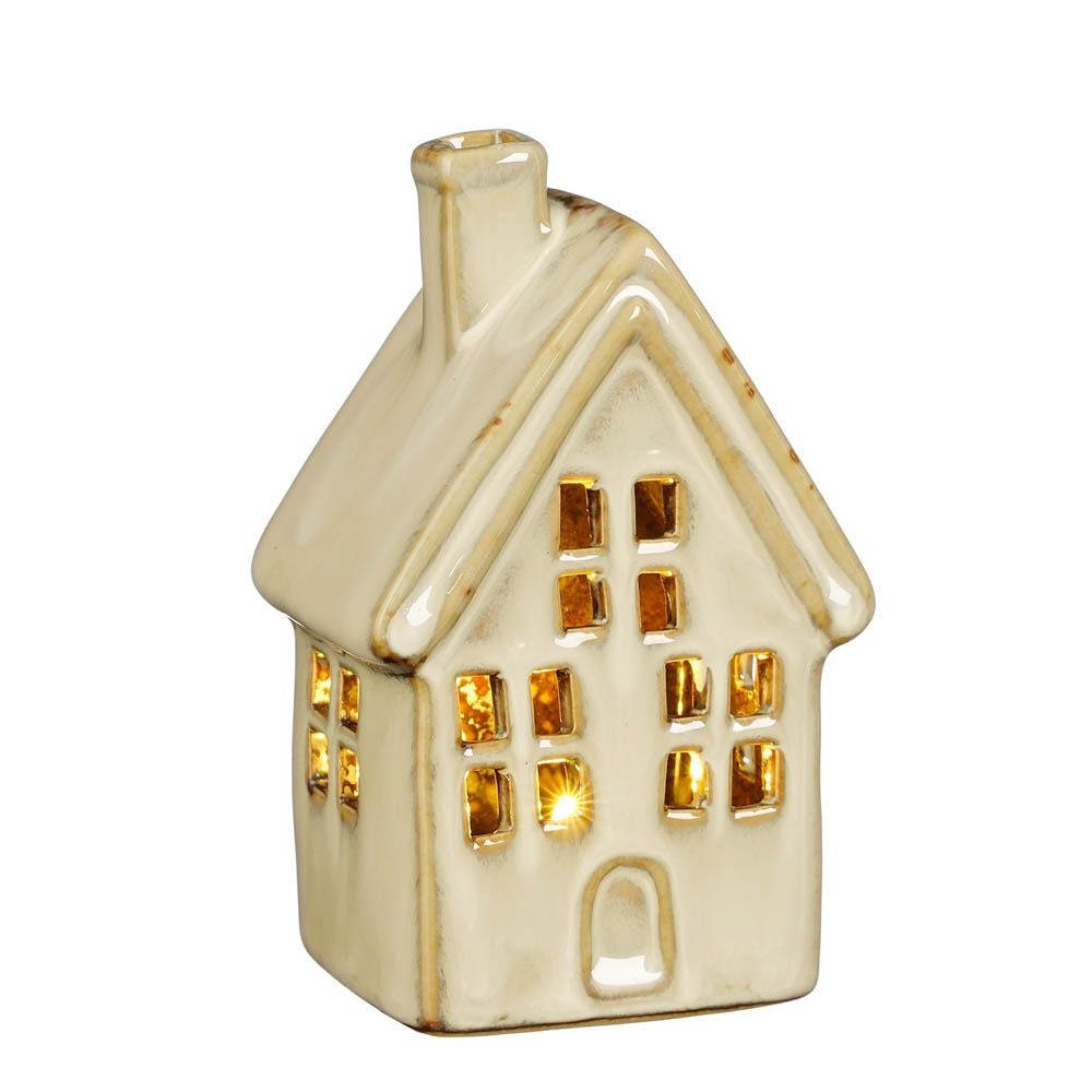 House of seasons - Decoratie huis - 17x5x11 cm