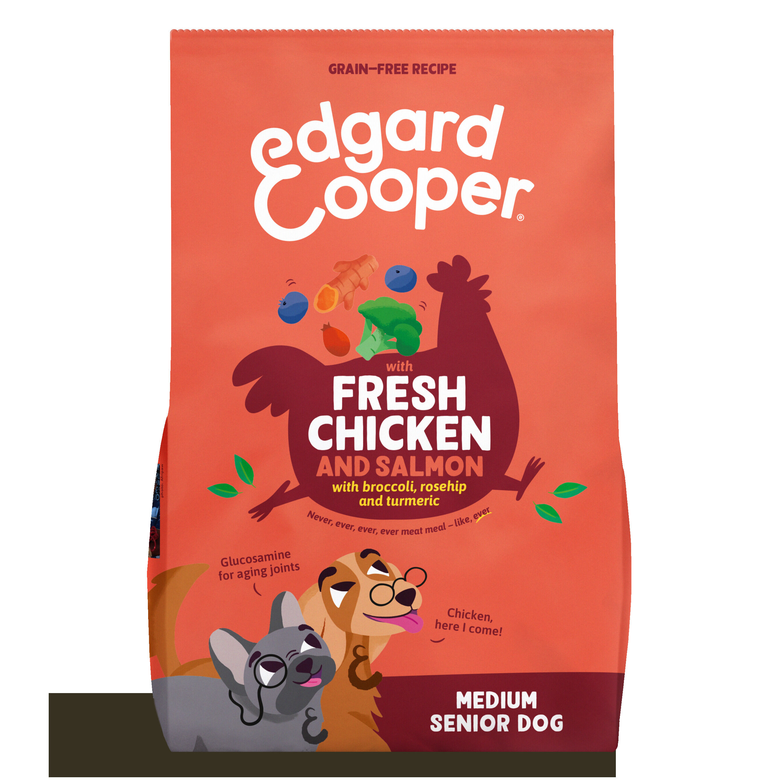 Edgard & Cooper Adult - Hondenvoer - 2.5 Kilogram - kip, zalm Edgard & Cooper Adult - Hondenvoer - 2.5 Kilogram - kip, zalm