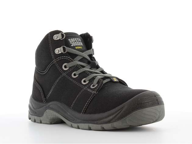Safety Jogger Desert - werkschoen - Zwart - 46