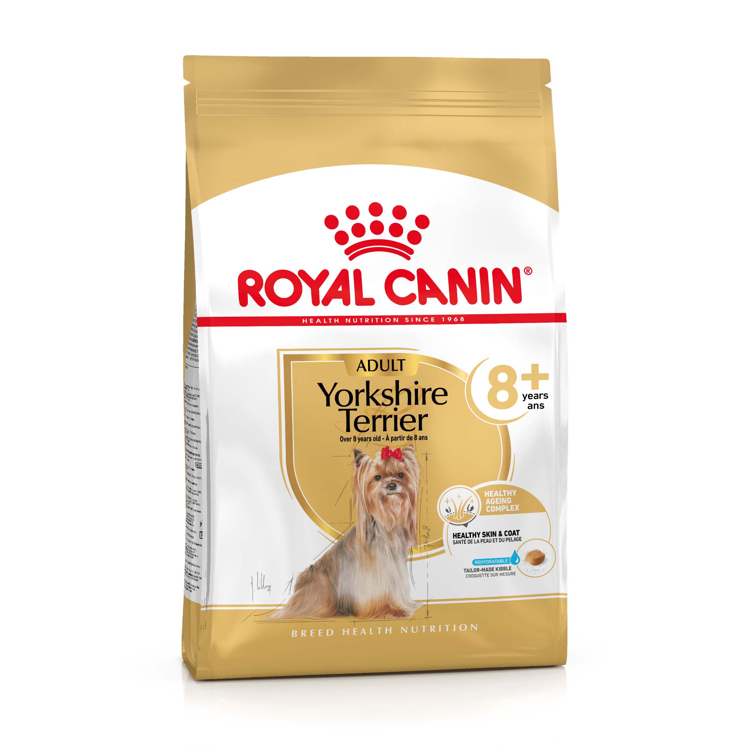 ROYAL CANIN® Adult 8+ Yorkshire Terriër  - Hondenvoer - 1.5 Kilogram - gevogelte
