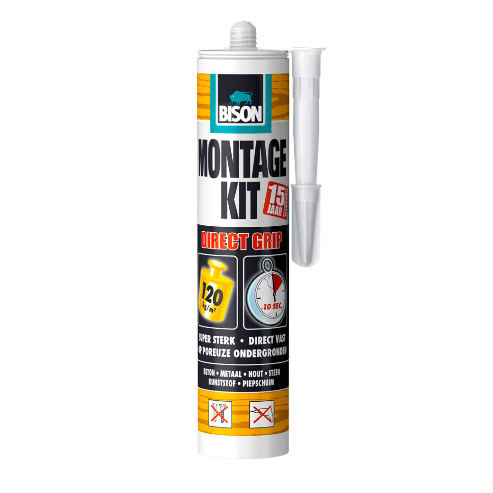 Bison Montagekit Direct Grip - 370 Gram Bison Montagekit Direct Grip - 370 Gram